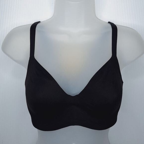 Wacoal Flawless Comfort Underwire Bra 851226 Black 34D Unpadded - Picture 3 of 12